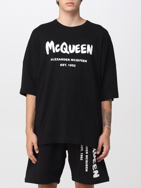 T-shirt Alexander McQueen con logo