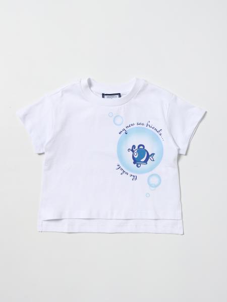 T-shirt Simonetta x Chantecler con stampa pesce