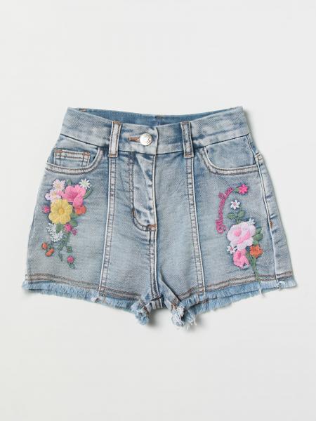 Pantaloncino asimmetrico Giglio.com Bambina Abbigliamento Pantaloni e jeans Shorts Pantaloncini 