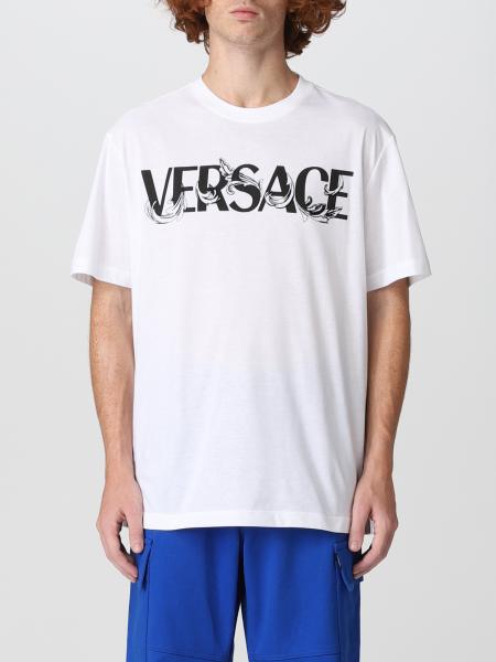 Versace t-shirt with logo print