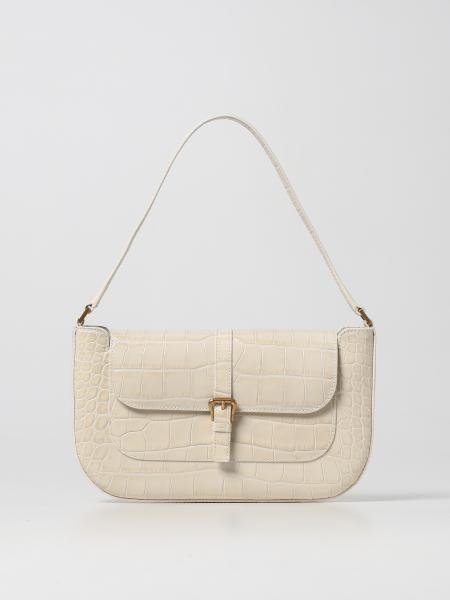 BY FAR: shoulder bag for woman - Yellow Cream | By Far shoulder bag ...