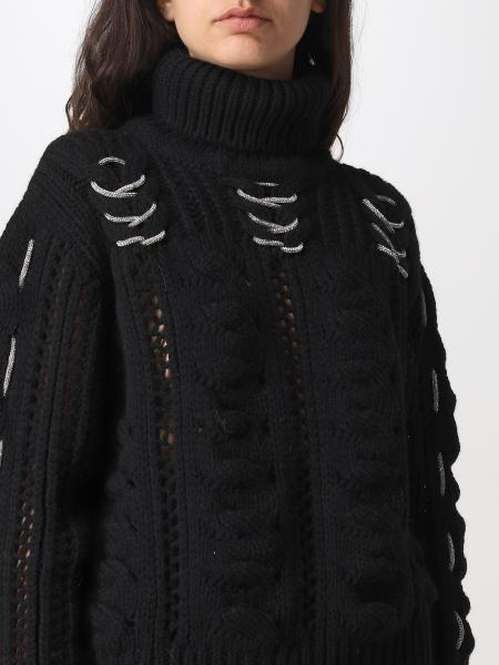 CIRCUS HOTEL: sweater for woman - Black | Circus Hotel sweater H2WQ01