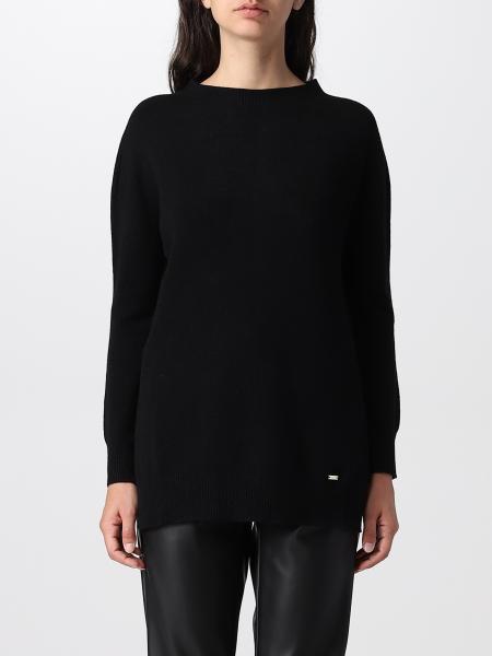 KAOS: sweater for woman - Black | Kaos sweater OIBPT017 online on ...