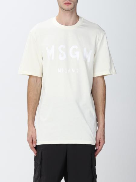 T-shirt men Msgm