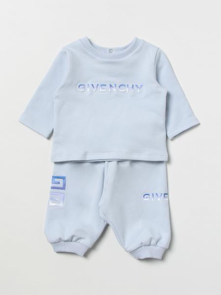 Givenchy bambino: Combinato 2 pezzi Givenchy in cotone con logo