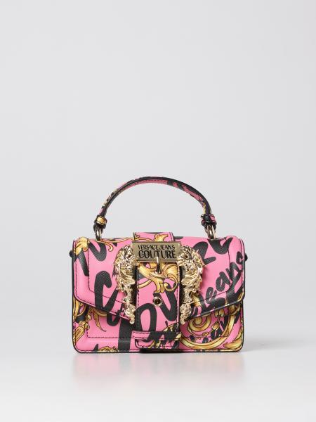 versace jeans pink bag