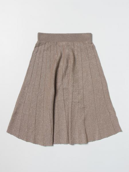 MONNALISA: skirt for girls - Platinum | Monnalisa skirt 1707000059 ...