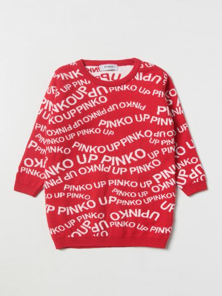 Maglione Pinko in maglia con logo jacquard