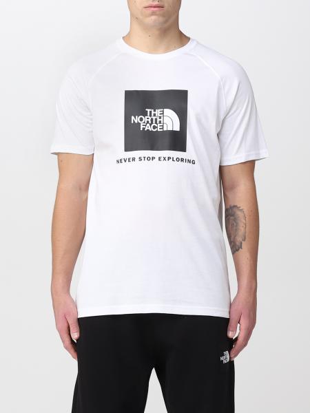 THE NORTH FACE: t-shirt for man - White | The North Face t-shirt ...