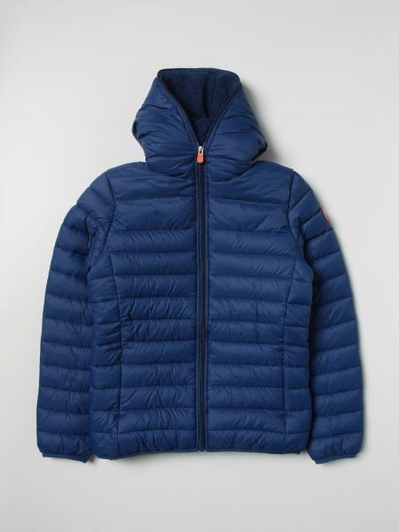 SAVE THE DUCK: jacket for boys - Blue | Save The Duck jacket ...