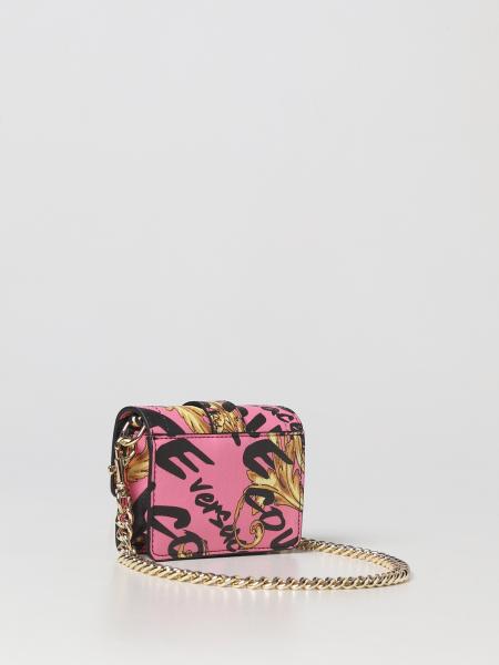 versace jeans pink bag