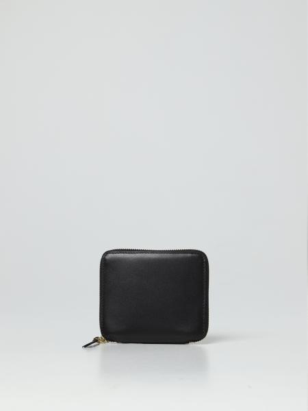 COMME DES GARÇONS WALLET: wallet for man - Black | Comme Des Garçons ...