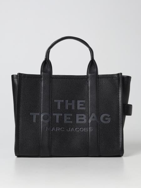 MARC JACOBS: tote bags for woman - Black | Marc Jacobs tote bags ...