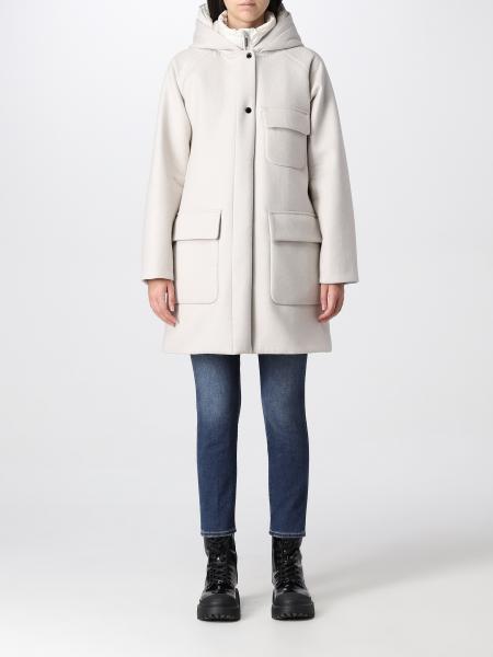 Cappotto Sideline 2 in 1 in lana Manteco Woolrich