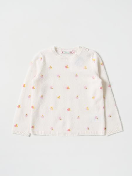 BONPOINT: sweater for baby - White | Bonpoint sweater W02XJUKN0101 ...