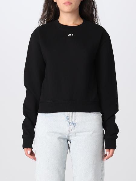 OFF-WHITE: sweatshirt for woman - Black | Off-White sweatshirt ...