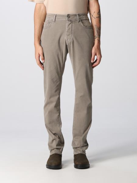 JACOB COHEN: pants for man - Grey | Jacob Cohen pants UQE0436S3651 ...