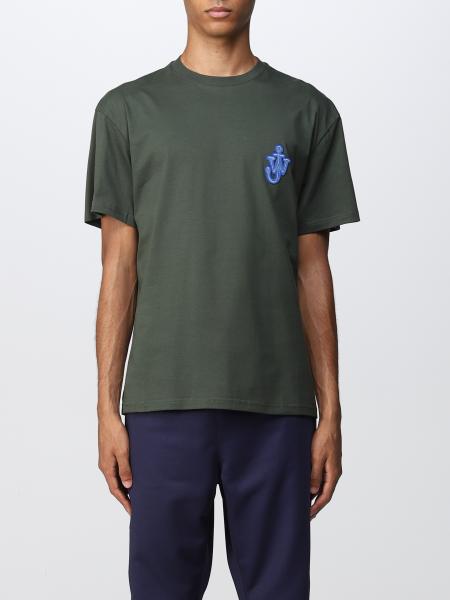 JW ANDERSON: t-shirt for man - Green | Jw Anderson t-shirt JT0061PG0772 ...