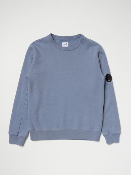 C.P. COMPANY sweatshirt for man Gnawed Blue C.p. Company