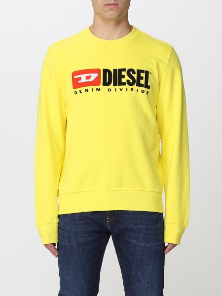 Felpa Diesel in cotone con logo