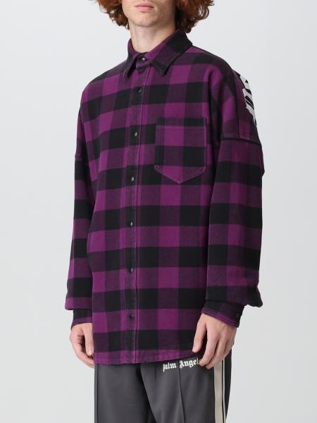 violet shirt for men