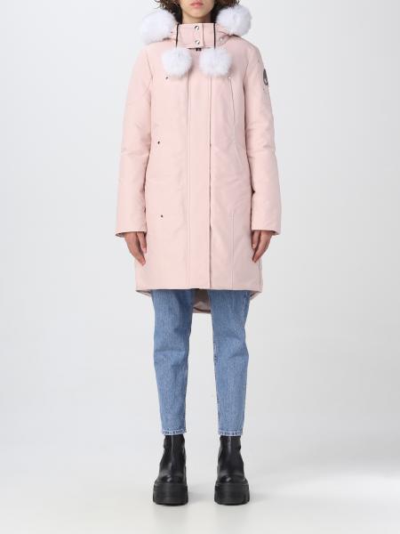 moose knuckle pink coat