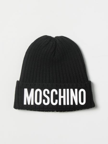 Cappello Moschino Kid in lana a coste