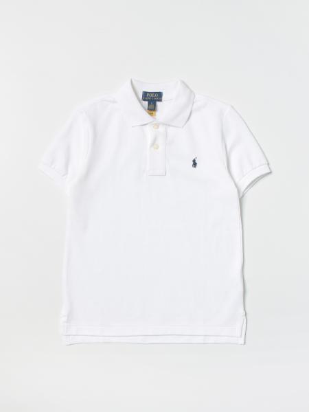 POLO RALPH LAUREN: t-shirt for boys - White | Polo Ralph Lauren t-shirt ...