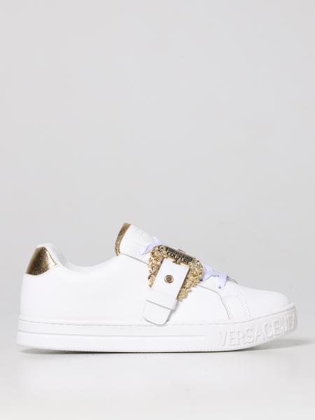 Versace Jeans Couture donna: Sneakers Versace Jeans Couture in pelle gomma