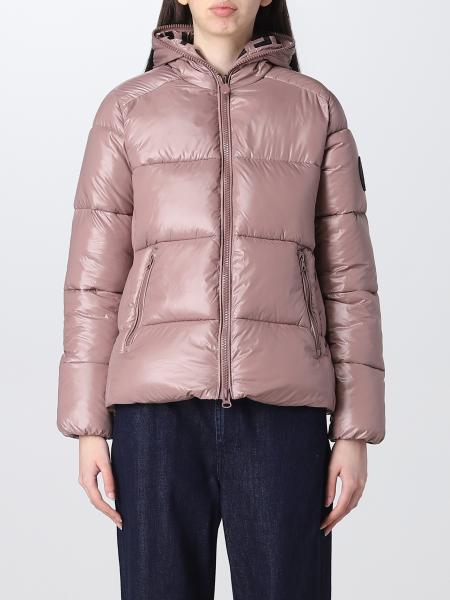 Save The Duck Outlet: jacket for woman - Pink | Save The Duck jacket ...