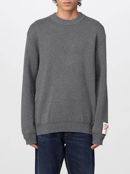 GOLDEN GOOSE: sweater for man - Grey | Golden Goose sweater ...