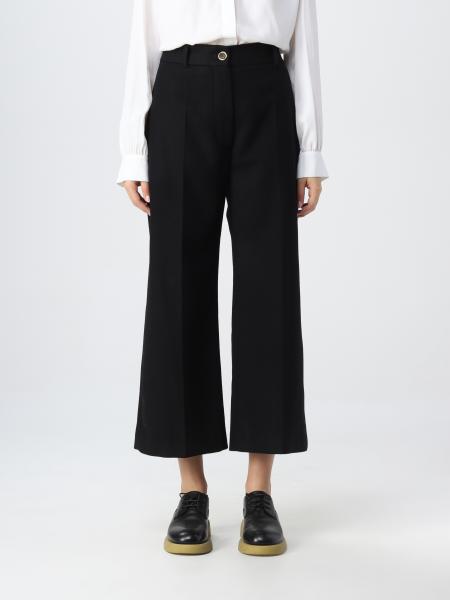 PATOU: pants for woman - Black | Patou pants TR0010003 online at GIGLIO.COM