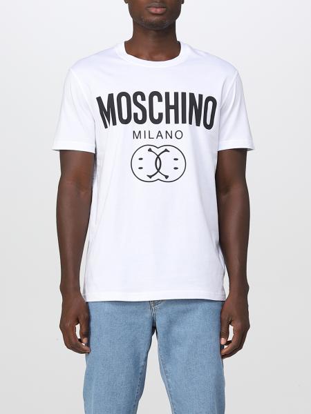 MOSCHINO COUTURE: Double Smiley® t-shirt - White | Moschino Couture t ...