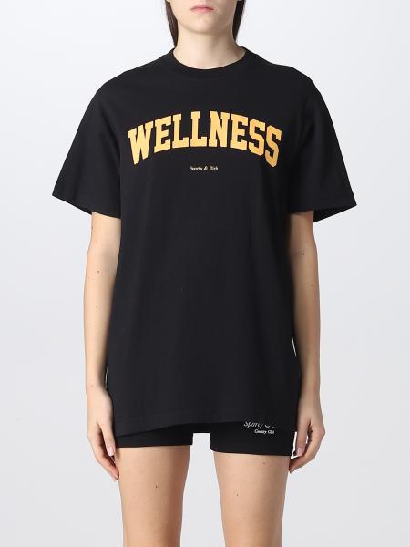 T-shirt Sporty & Rich con stampa wellness