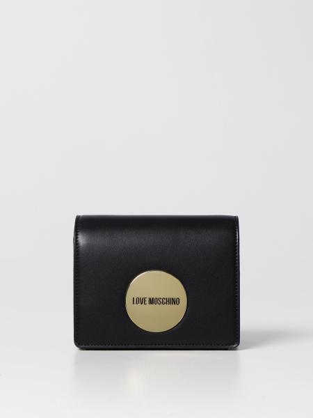 LOVE MOSCHINO: mini bag for woman - Black | Love Moschino mini bag ...