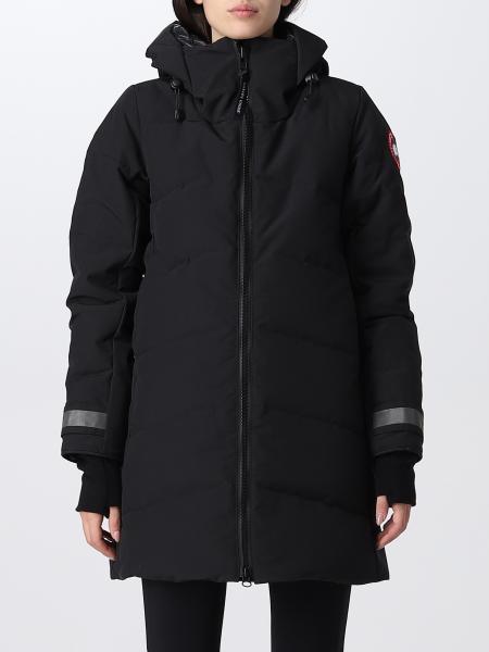 CANADA GOOSE: jacket for woman - Black | Canada Goose jacket 3832L ...