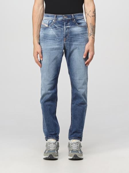 DIESEL: pants for man - Denim | Diesel pants A0357109E16 online at ...