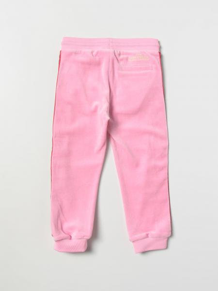 LITTLE MARC JACOBS: pants for girls - Pink | Little Marc Jacobs pants ...