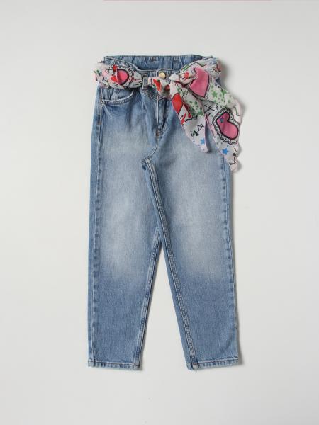 Jeans dritti in cotone organico Giglio.com Bambina Abbigliamento Pantaloni e jeans Jeans Jeans straight 