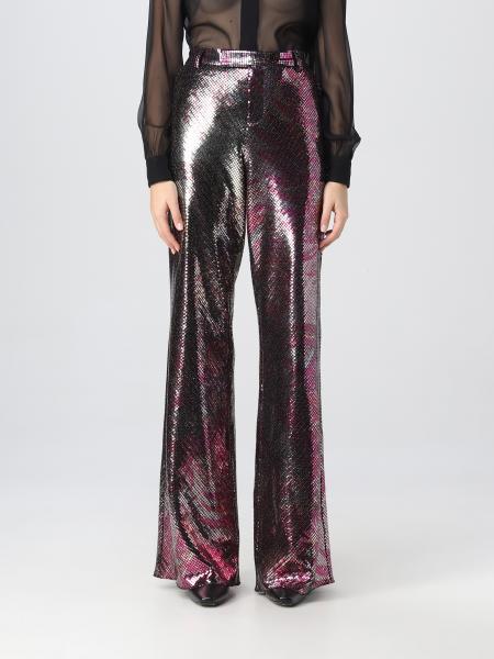 ETRO: pants for woman - Burgundy | Etro pants 132000921 online at ...