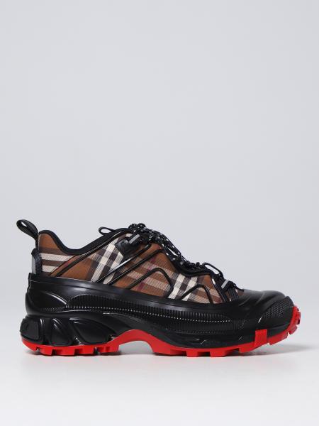 BURBERRY: sneakers for man - Black | Burberry sneakers 8060859 online ...