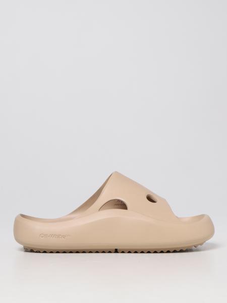 OFF WHITE Sandalias para hombre Beige Sandalias Off White