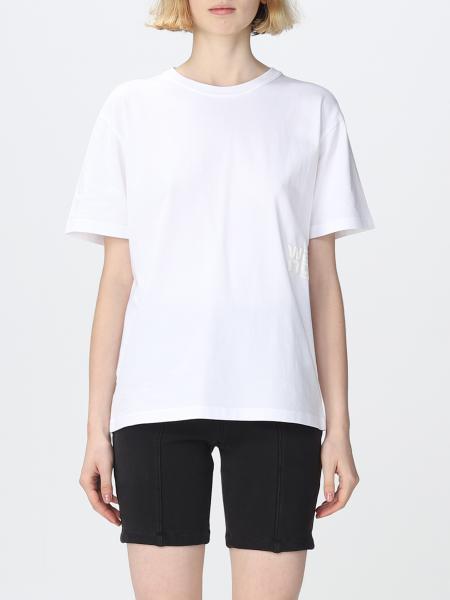 ALEXANDER WANG: t-shirt for woman - White | Alexander Wang t-shirt ...