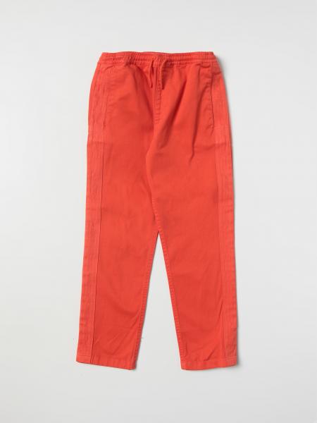 KENZO KIDS: pants for boys - Peach | Kenzo Kids pants K24269 online on ...