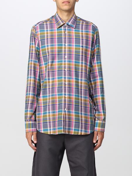Etro - Man - Blue - Shirt