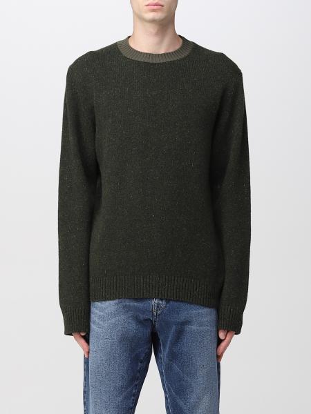 WOOLRICH: sweater for man - Green | Woolrich sweater CFWOKN0174MRUF0646 ...