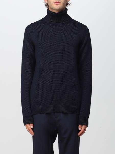 ROBERTO COLLINA: sweater for man - Navy | Roberto Collina sweater ...