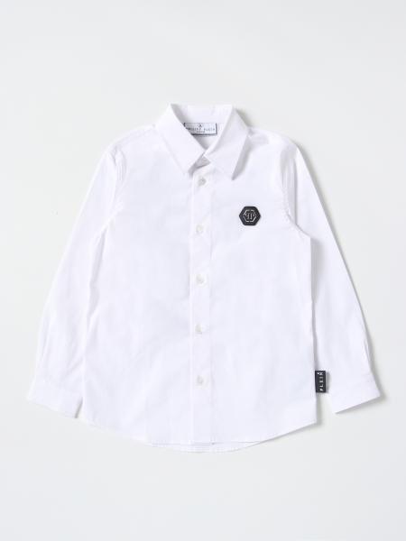 Chemise philipp plein online blanche