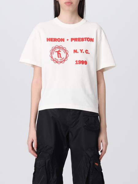 ordenar delincuencia la licenciatura HERON PRESTON: t-shirt for woman - White | Heron Preston t-shirt  HWAA032F22JER003 online on GIGLIO.COM