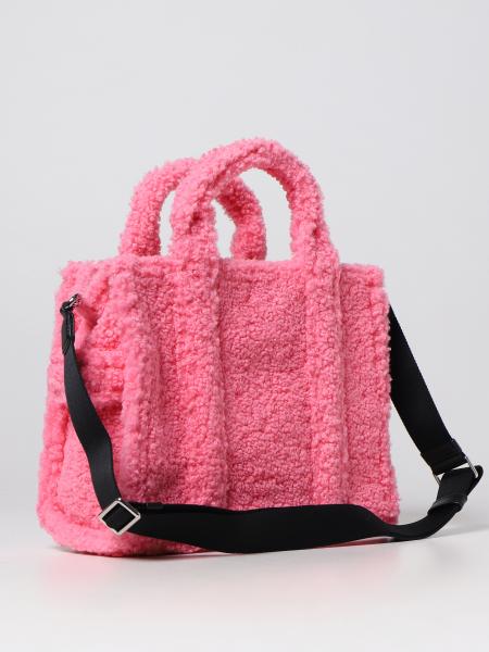 MARC JACOBS: tote bags for woman - Pink | Marc Jacobs tote bags ...